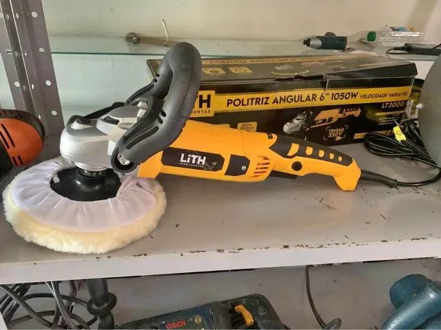Politriz Angular Velocidade Variável 6 Pol. 1050W - Novo - Foto 2
