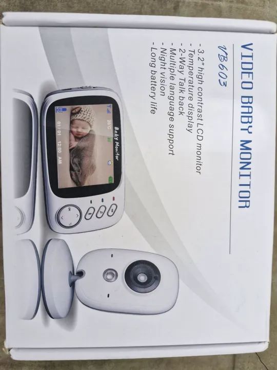 Monitor de Bebê com Câmera e Tela de colorida - Foto 2