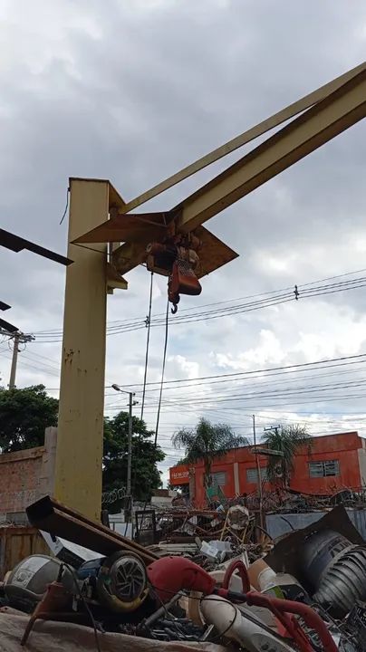 Grua 2 toneladas ( guincho, guindaste) - Foto 3