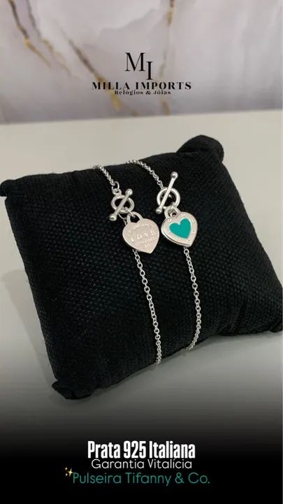 PULSEIRAS LUXO PRATA 925 ITALIANA GARANTIA VITALÍCIA  - Foto 2