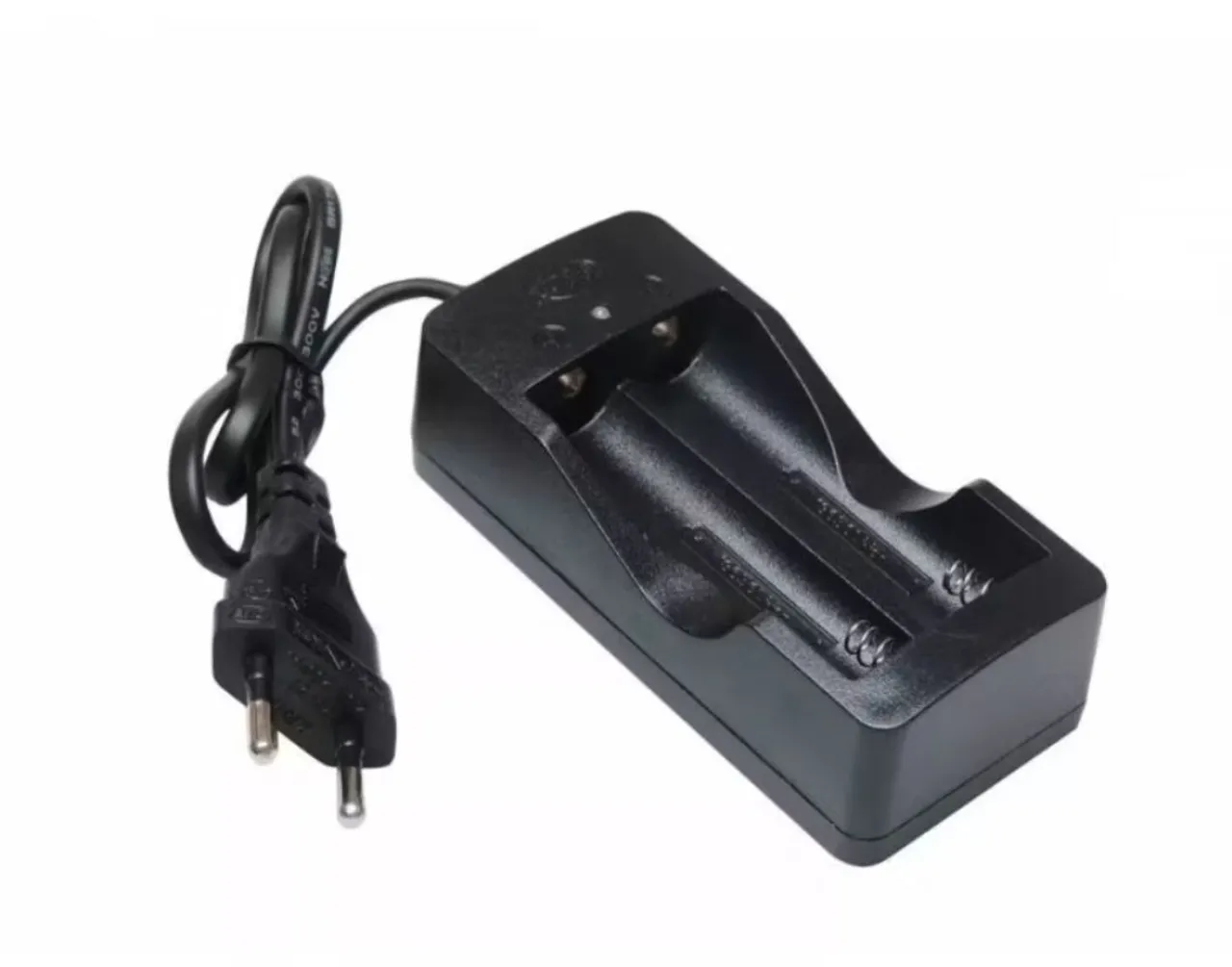 Carregador para 2 Bateria 18650 Bivolt Universal
