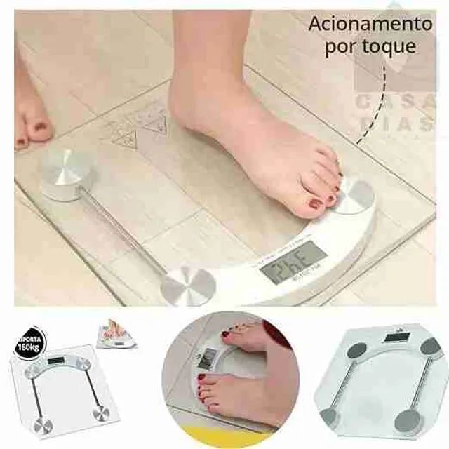 Balança Corporal Digital Quadrada até  180kg