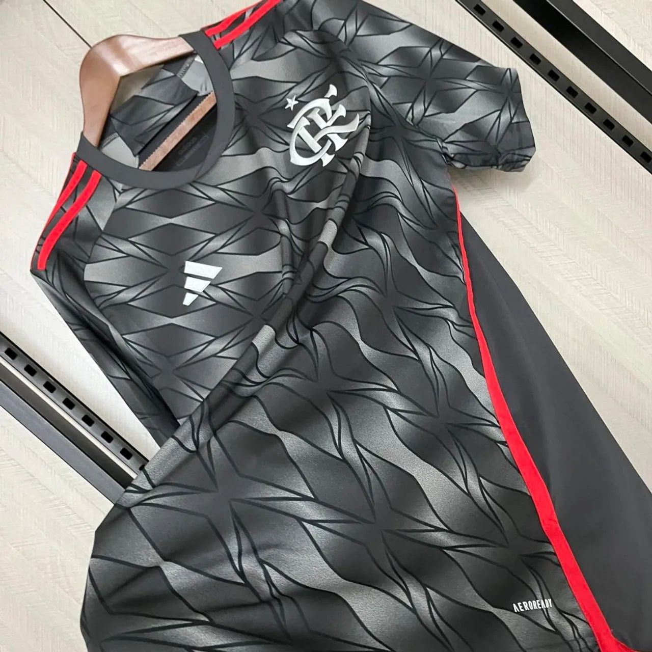 Camisa Flamengo III 24/25 Torcedor Masculina  - Foto 6