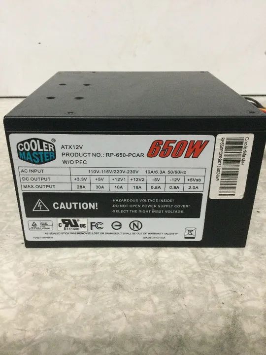 fonte real original 650w