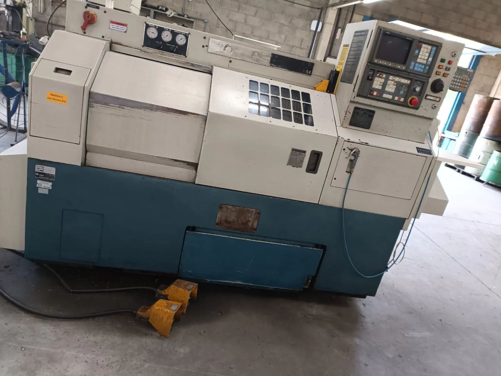 Torno CNC centro  de torneamento Romi COSMOS 20M ferramentas acioda - Foto 2