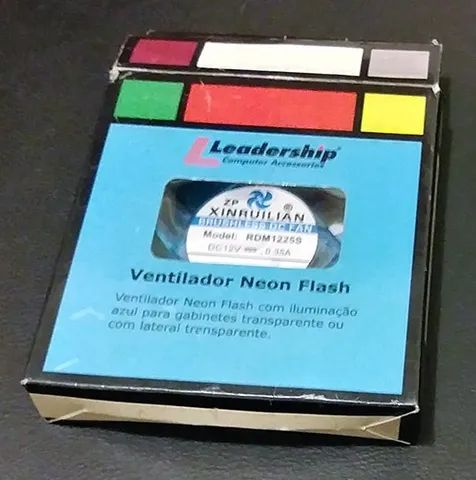 [ Só Venda ] Cooler Baia De Gabinete com Controle de Velocidade + Fan Led 120mm - Foto 4