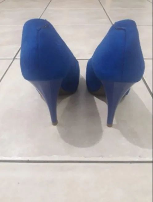 Salto alto azul - Foto 2