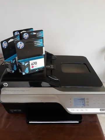 impressora hp adv, 4625 com cartuchos