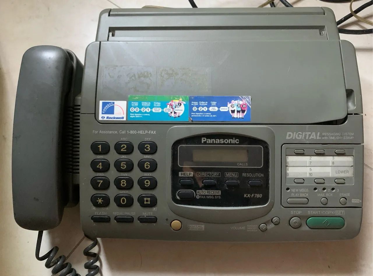 Fax Panasonic KX-F780 - Foto 2