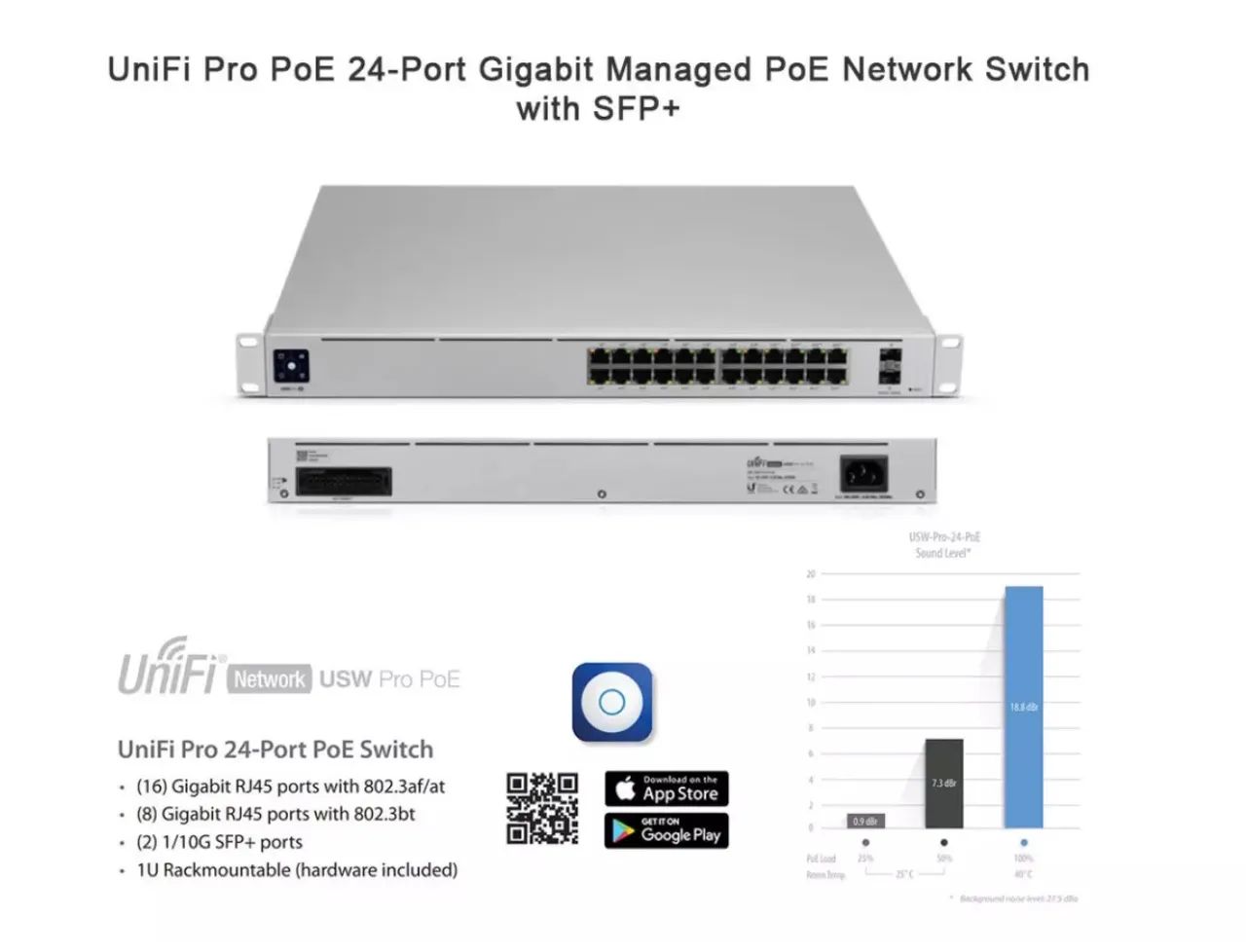 Switch Usw Pro 24 Poe Ubiquiti Unifi 