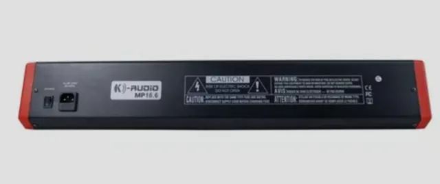 K-AUDIO MESA DE SOM  MP 16.6 - Foto 3