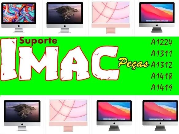 Computadores-Acessorios imac Apple 27" A1312, 21.5" A1311, 24" A1225, 20" A1224, 20" A1207 - Foto 2