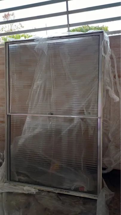 Janela de Alumínio 2 Folhas L 1,5m x A 1M - Foto 3