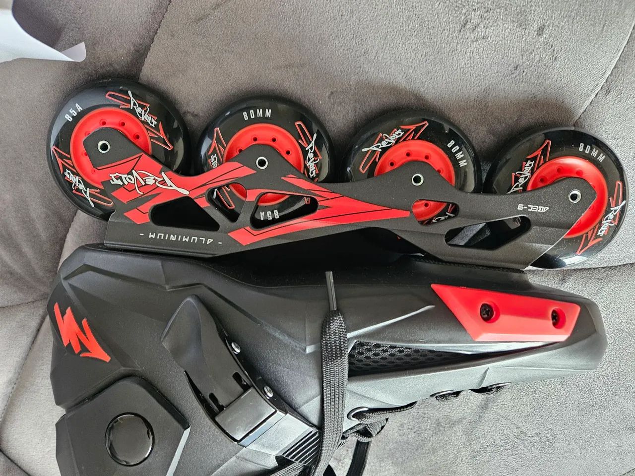 Patins Traxart Revolt Black preto - Foto 5