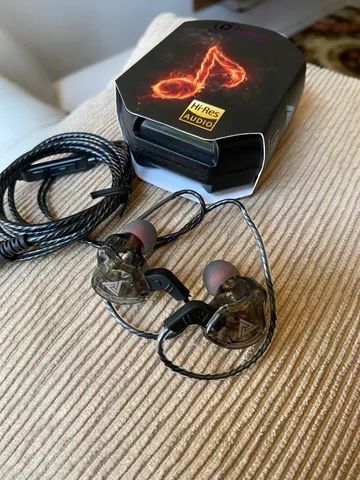 Fone QKZ AK6 para games e retorno de palco  - Foto 3