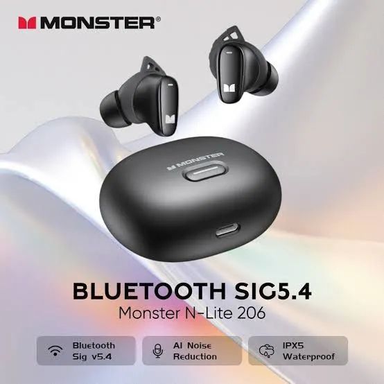 Fones de Ouvido Monster N-Lite 206 - original Sem Fio - Foto 5