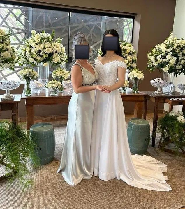 Vestido longo social 