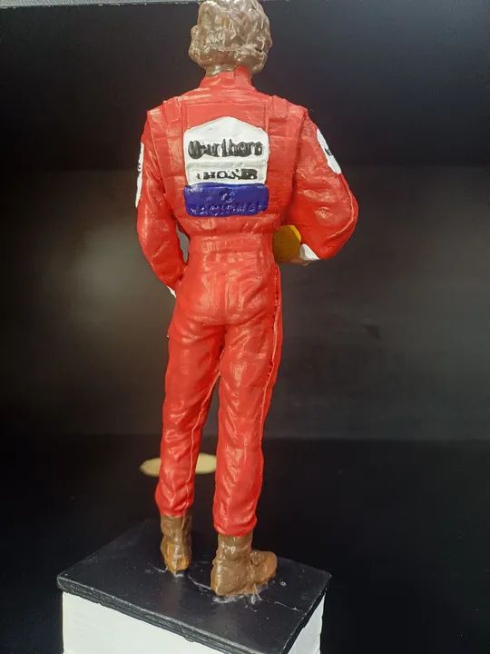 Airton Senna ídolo Fórmula 1 Colecionador   - Foto 3
