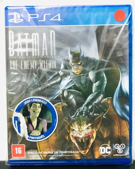 Jogo PS4 Batman The Enemy Within. (lacrado)