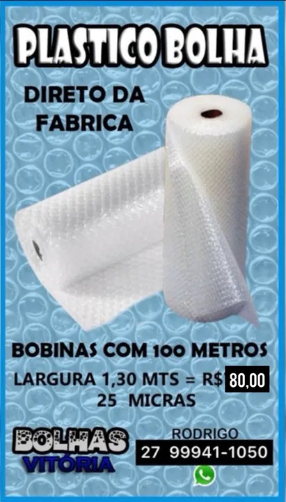 Plástico Bolha