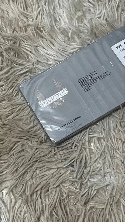 Pack Invictus Paco Rabanne original com 12 flaconetes