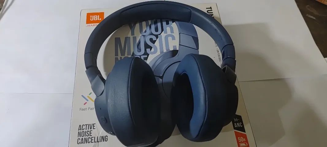 Fones de ouvido over-ear JBL Tune 760NC com cancelamento de ruído Original - Foto 4