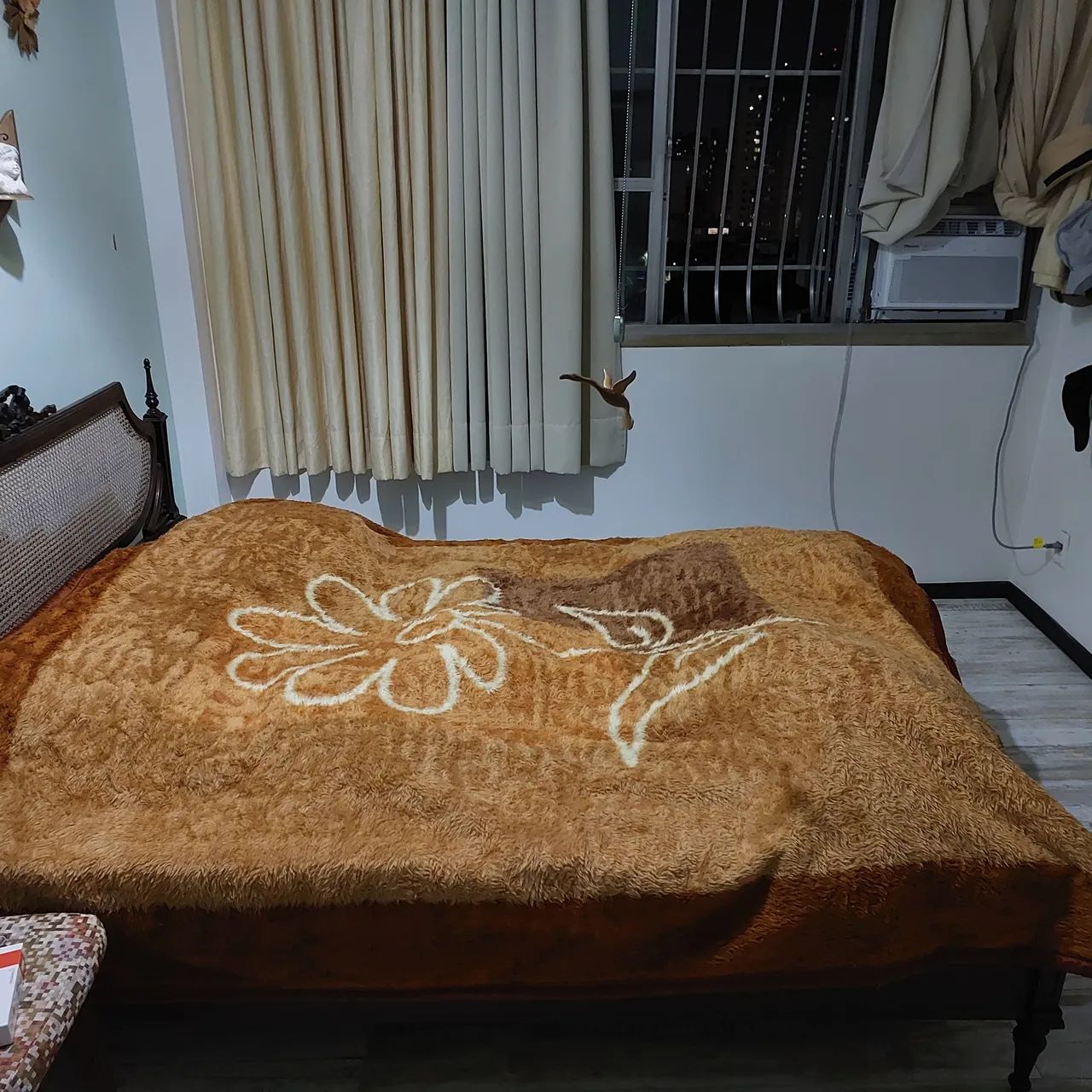 Cobertor Casal Edredon Macio com Desenho Floral - Foto 4