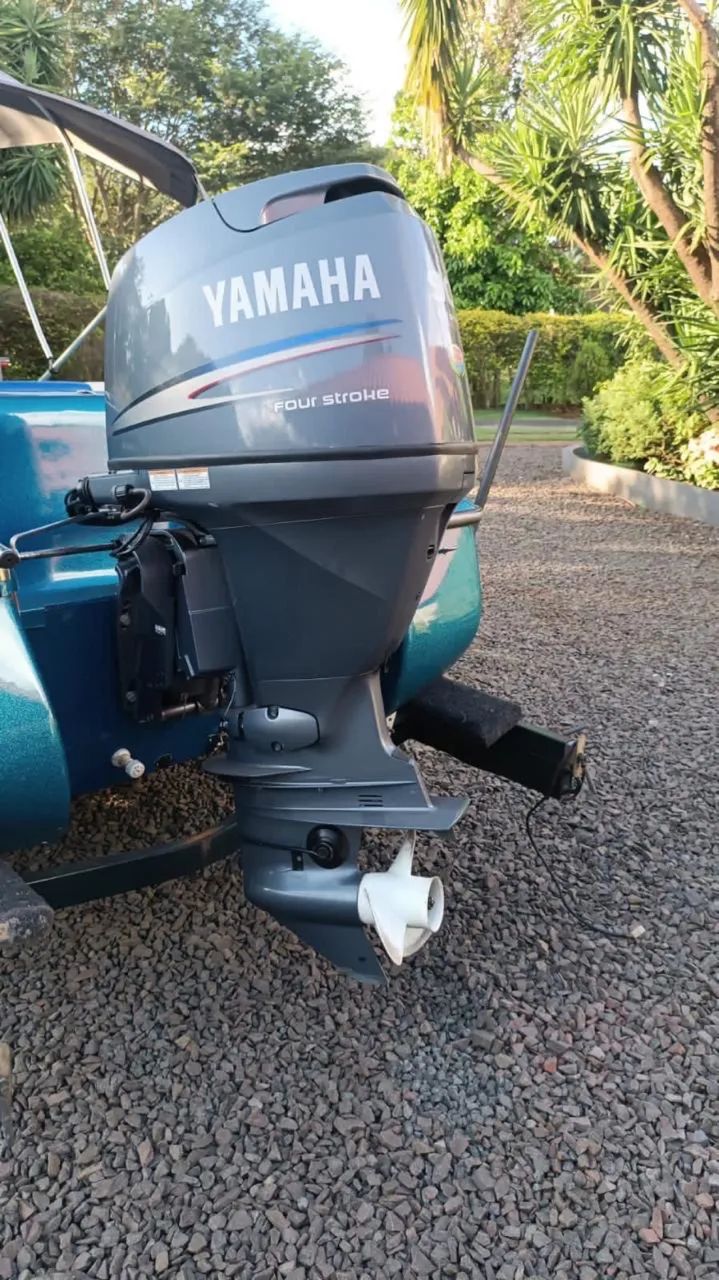 Lancha 2014 motor yamaha 90 hp - Foto 6