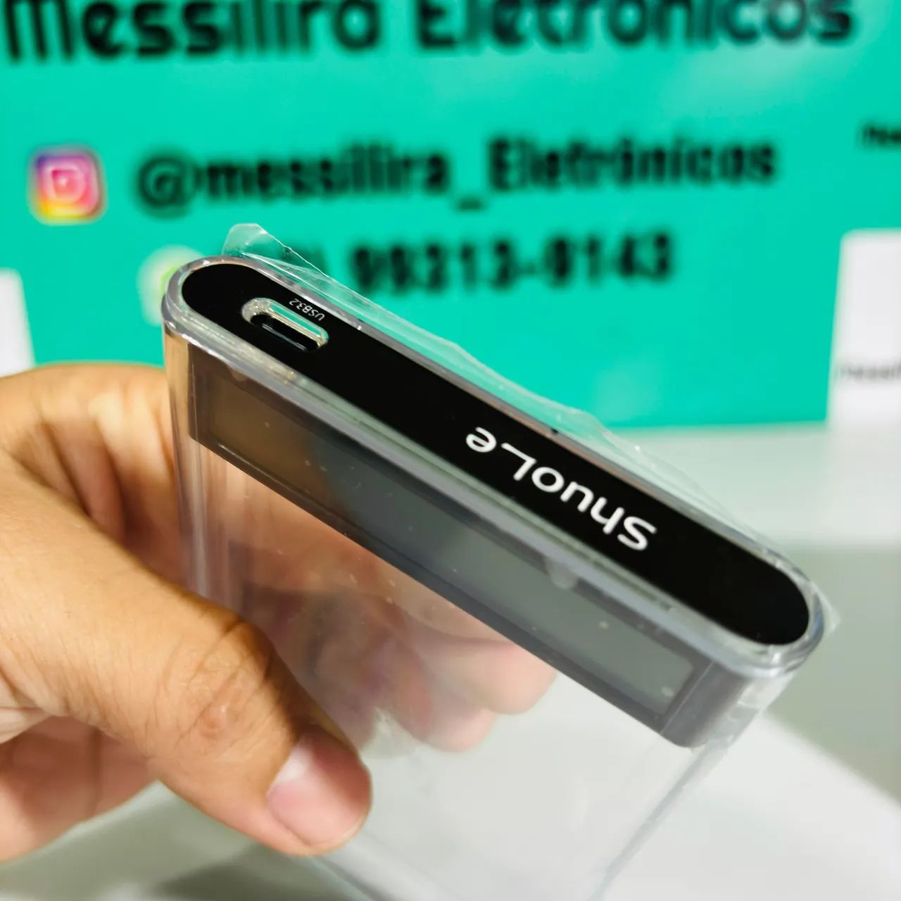 Case para HDD - SSD Externo com display inteligente  - Foto 4