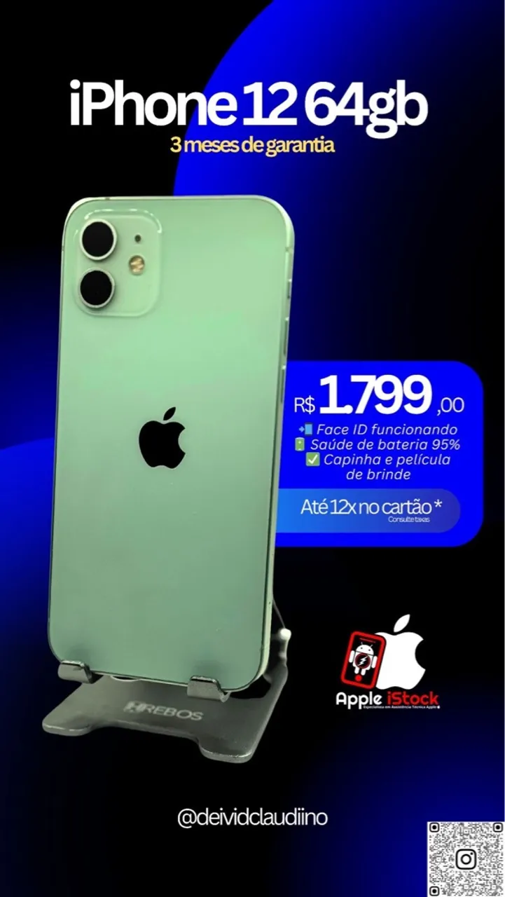 iPhone 12 verde 64gb