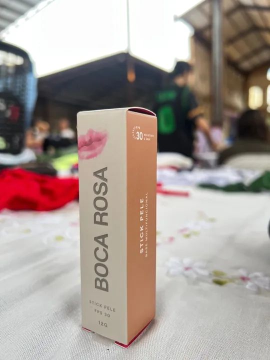 Boca Rosa Stick Pele FPS 30 - Novo - Foto 2
