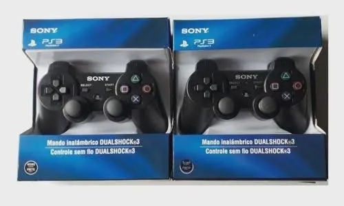 Controle Sony play 3 novos garantia entregamos aceitamos cartões e Pix