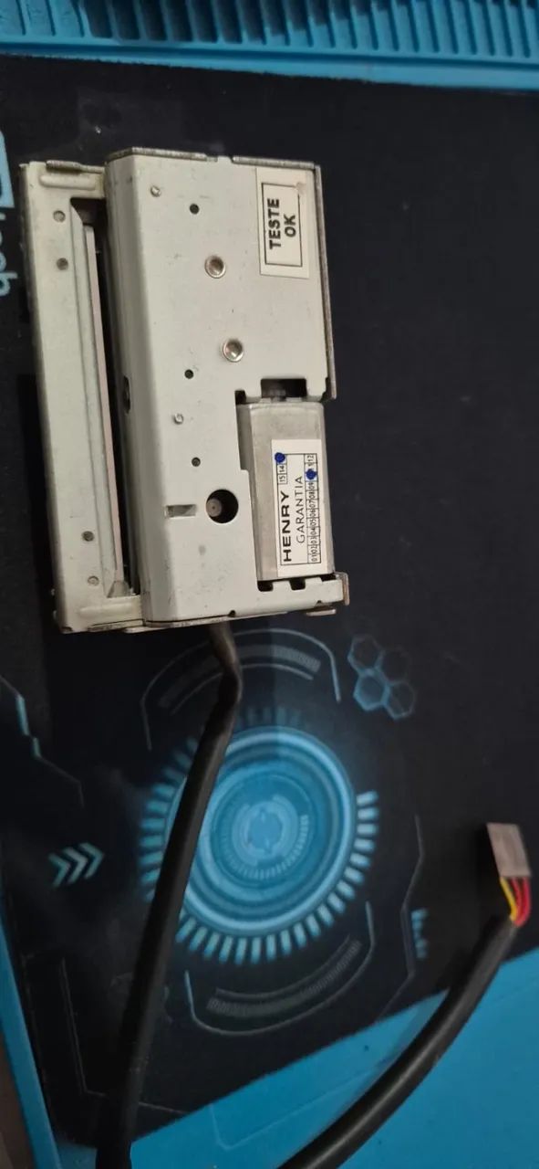 Impressora Relogio De Ponto Henry Prisma - Prisma Sf E Adv Prateado - Foto 2