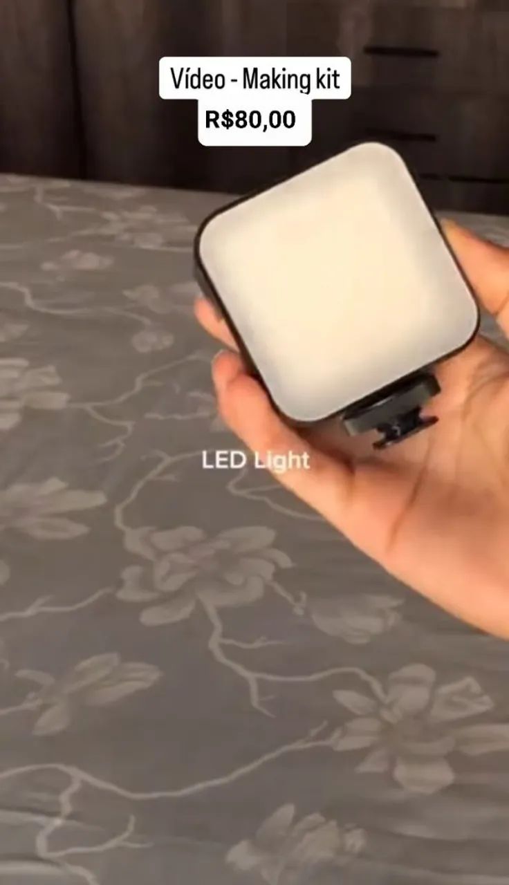 Kit de Vlogging Completo - Câmera, Luz e Microfone - Foto 3