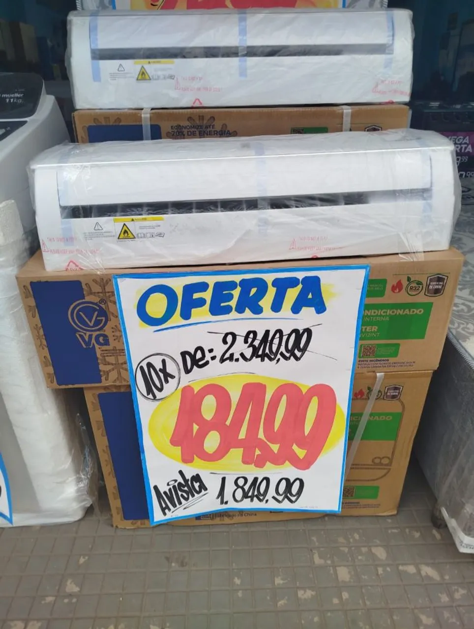 Ar Condicionado Split 12 mil BTUS inverter -Oferta Imperdível