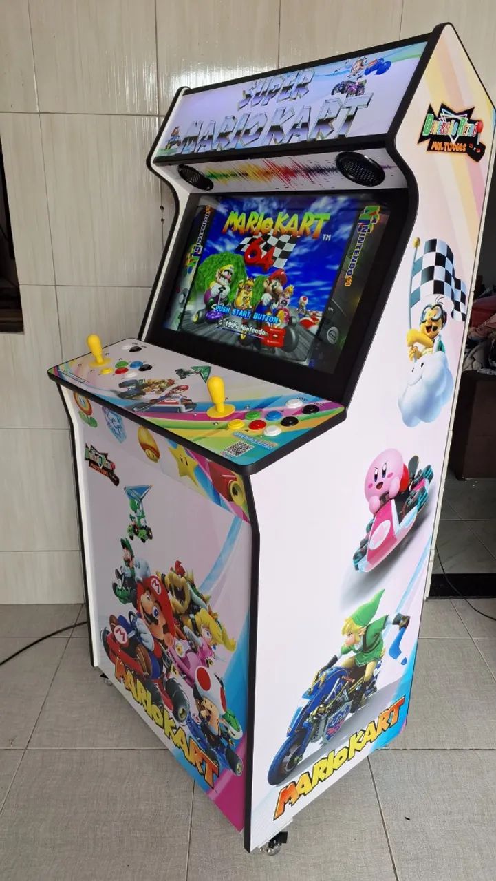 Fliperama Novo com 8600 Jogos e Tela de 27 Polegadas. Diversão Retro - Foto 2