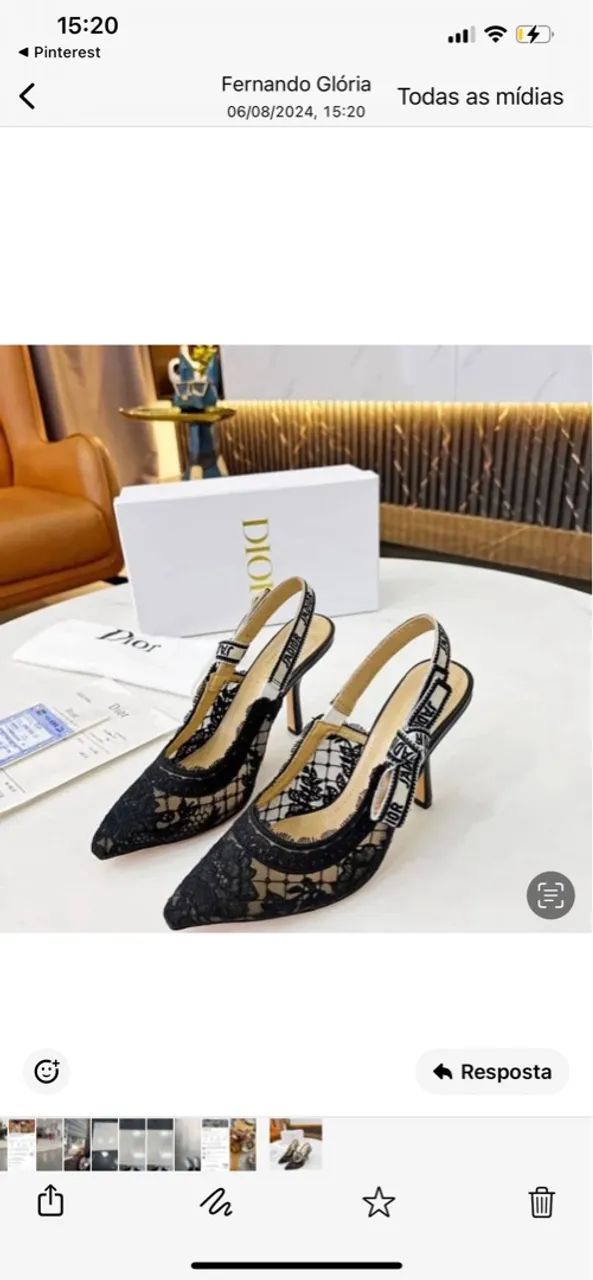 Scarpin Mule Dior - Foto 2
