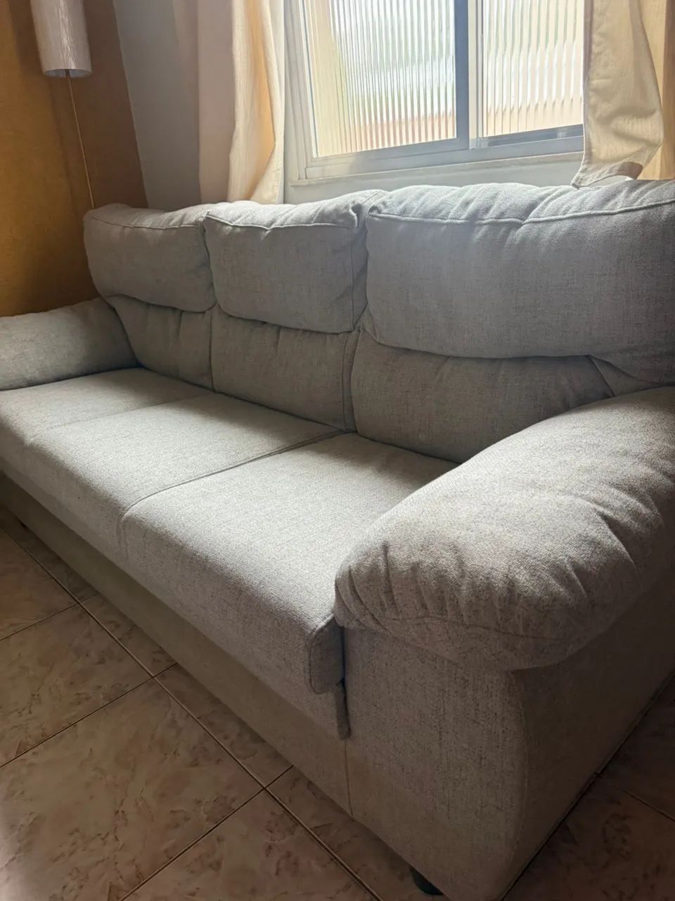 Sofá 2 lugares cinza  - Foto 4