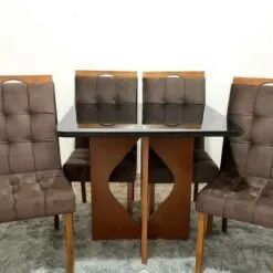 Mesa Madri com 4 cadeiras !! Tt88m - Foto 3