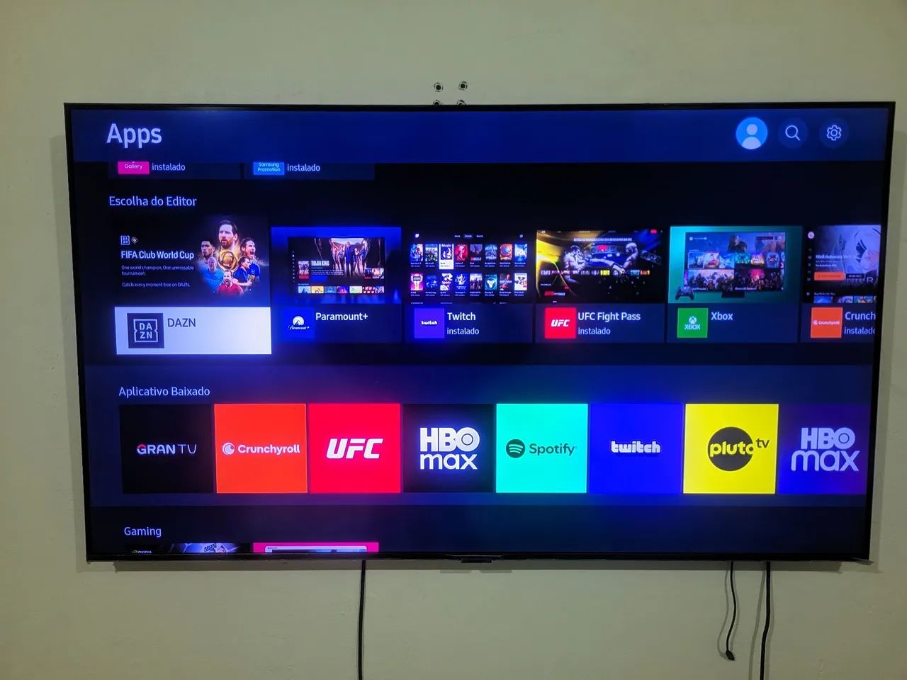 Vendo Smart TV 50' Samsung Cristal 4k