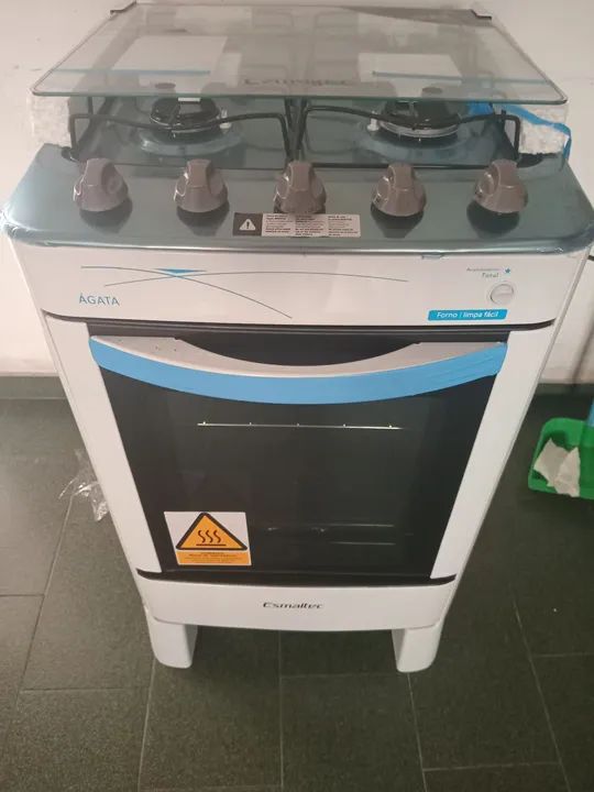 Fogão a Gás 4 Bocas Agata Esmaltec