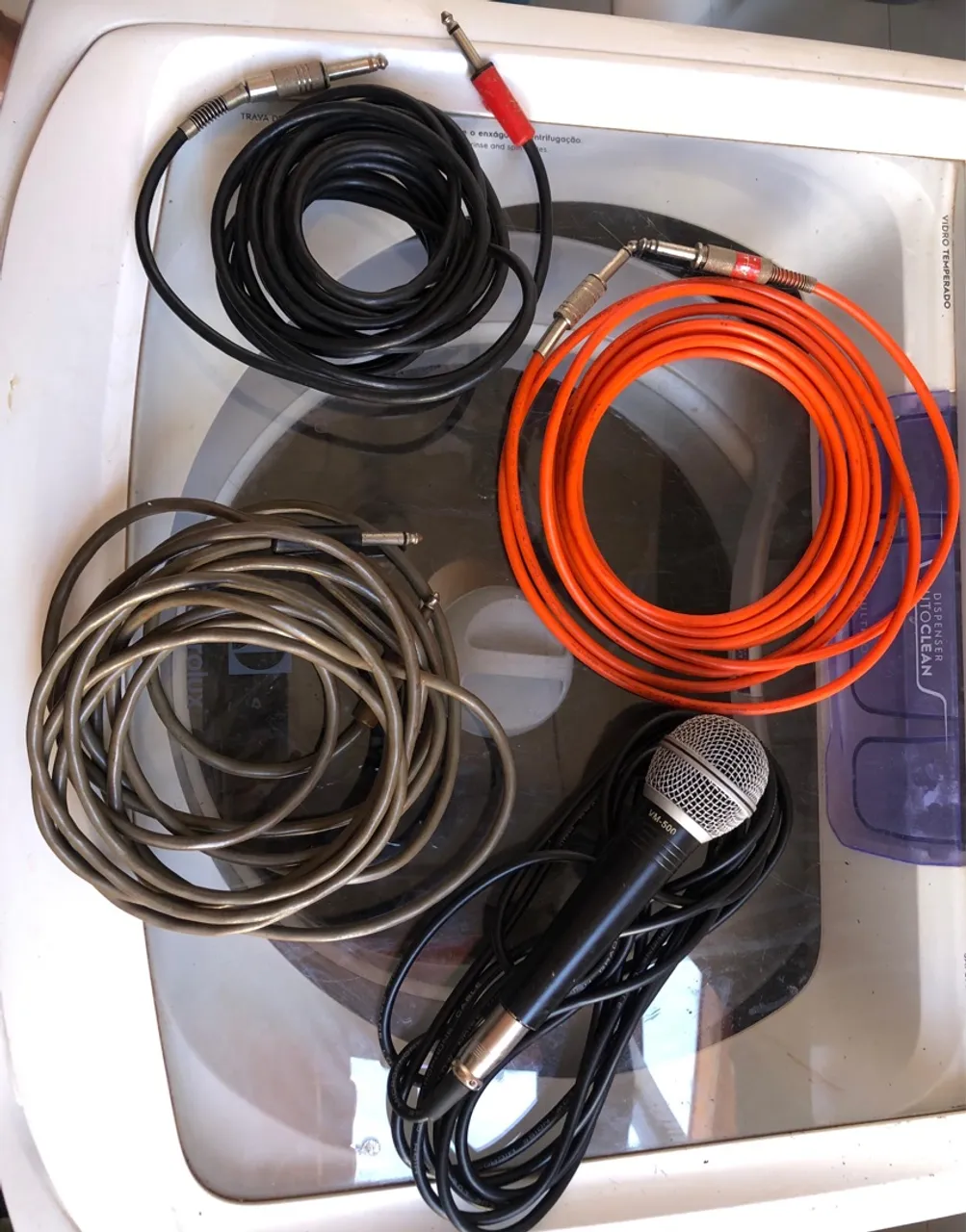 Kit de cabos para instrumentos musicais