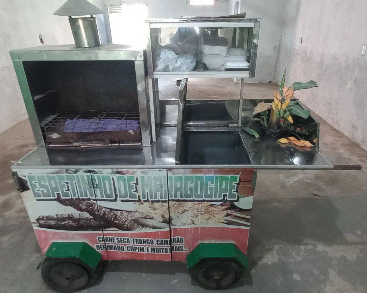 Carrinho de churrasco