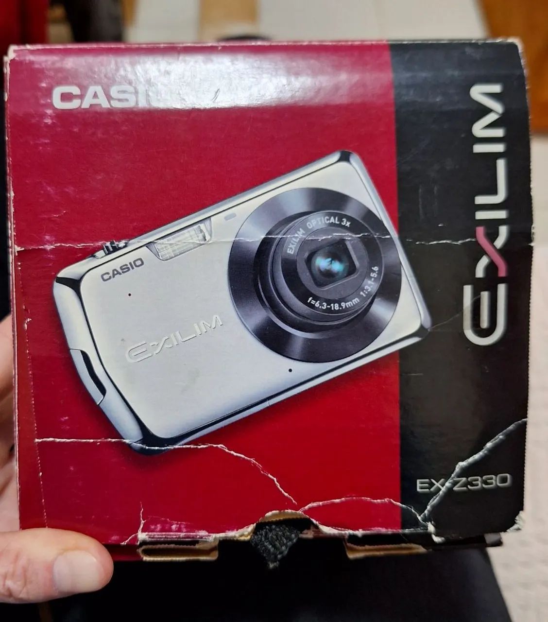 Câmera Casio Exilim EX-Z330 - Completa! - Câmeras e Filmadoras