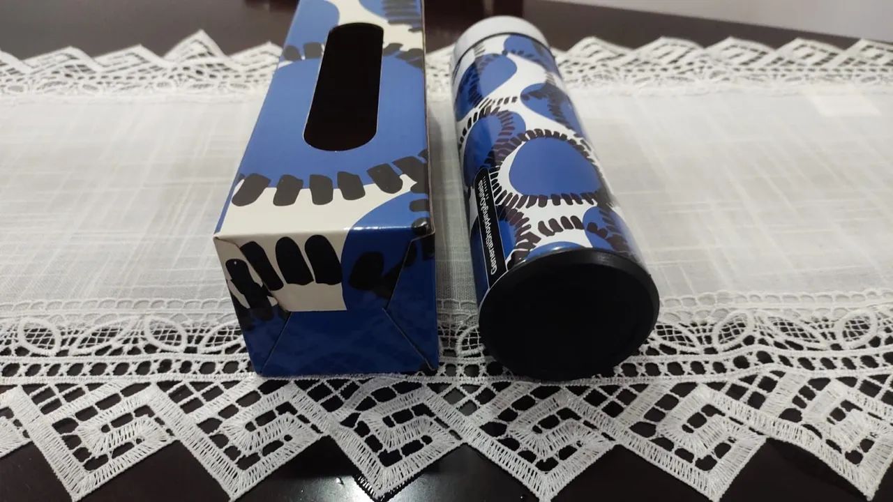 Garrafa térmica de alumínio com mostrador de temperatura - Foto 2