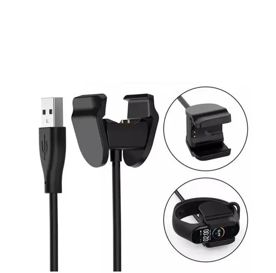 Cabo carregador usb para xiaomi mi band 4 e 5