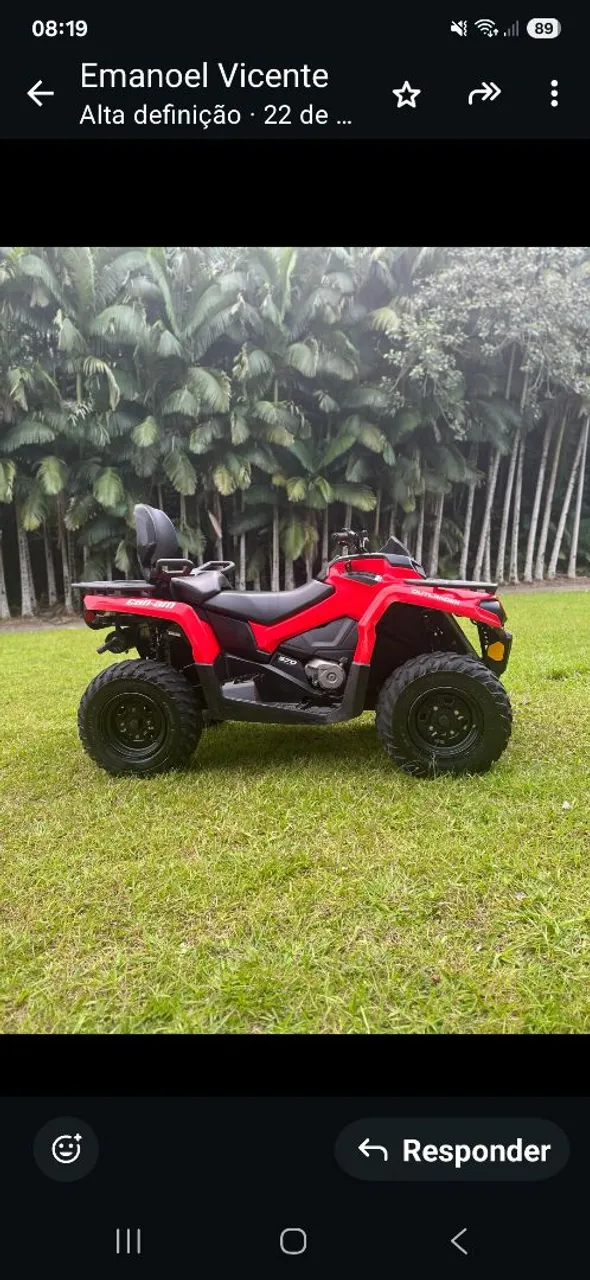 Quadriciclo Can Am Max 570