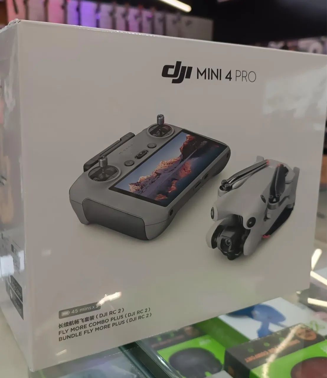 Dji Mini 4 Pro Combo Plus -com Tela -camera 4k