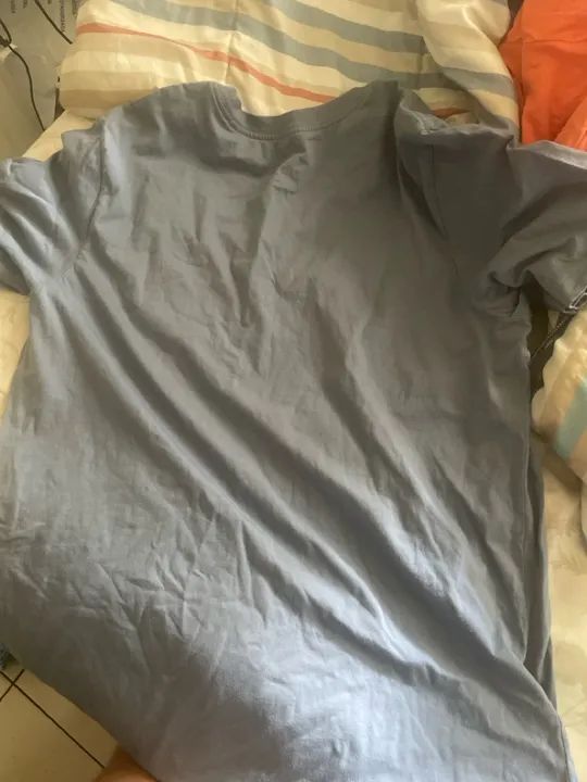 Camiseta Nike Azul - Tamanho G - Foto 2