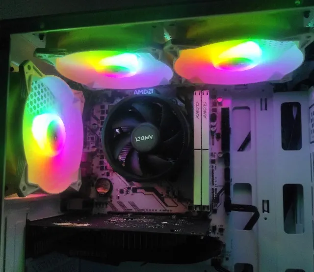 Pc Gamer Neve: Ryzen 5 4500 ou i5 + RX 580 8GB (NOVO)